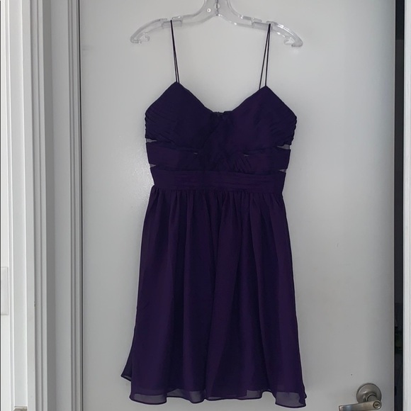 Soprano Sleeveless Chiffon Fit & Flare Dress - Picture 2 of 7